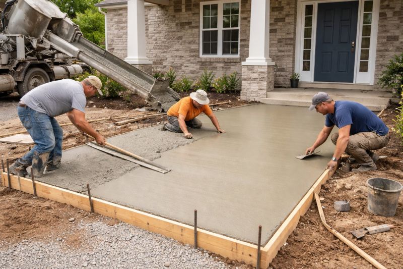 Concrete Installation in Bucks County, PA