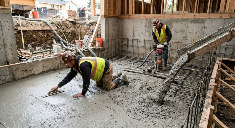 Basement Concrete Installation in New Hope, PA