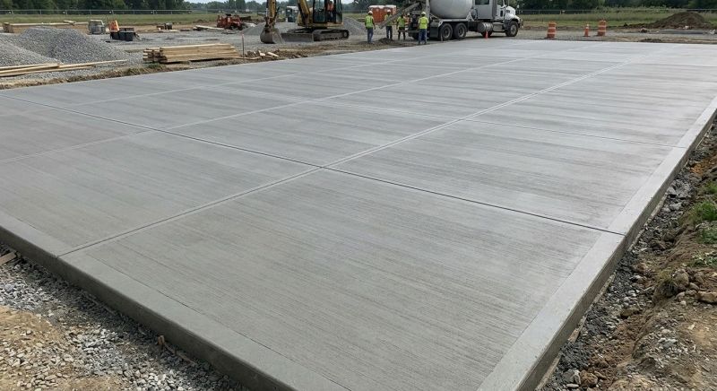 Commercial Slab Construction in Havertown, PA
