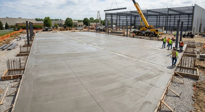 Commercial Slab Construction in Moorestown, NJ