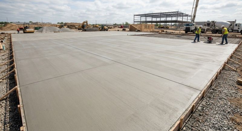 Commercial Slab Installation in Medford, NJ