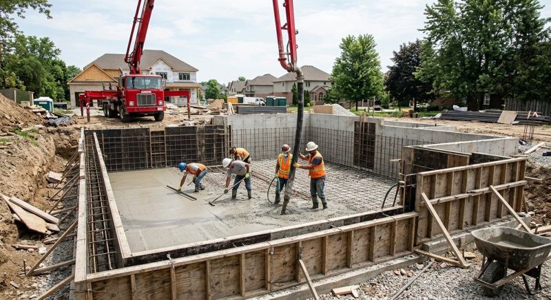 Concrete Basement Pouring in Bucks County, PA