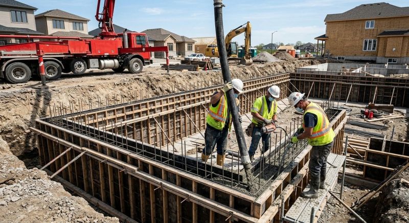 Foundation Wall Pouring in Lansdowne, PA
