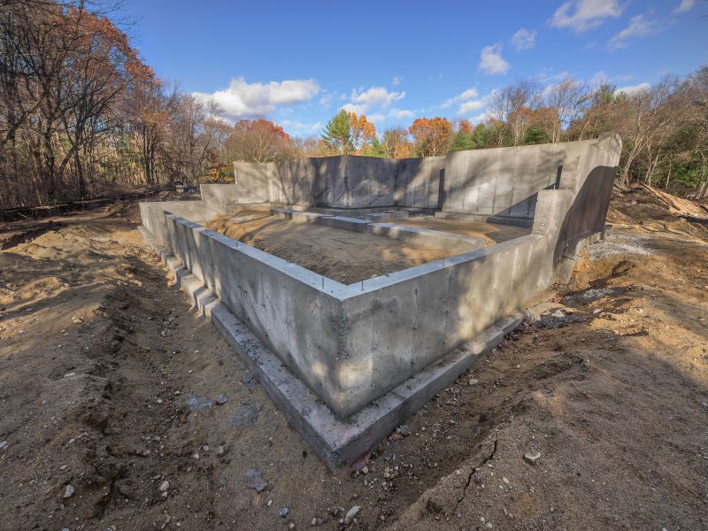 Foundation Wall Pouring in Moorestown, NJ