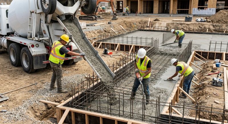 Foundation Wall Pouring in Richboro, PA